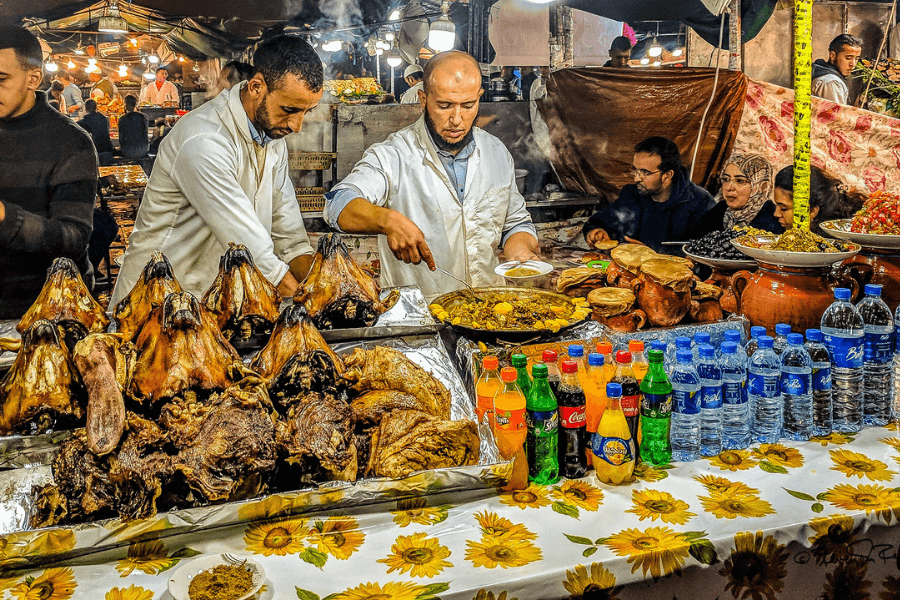 Top 10 Street food in marrakech