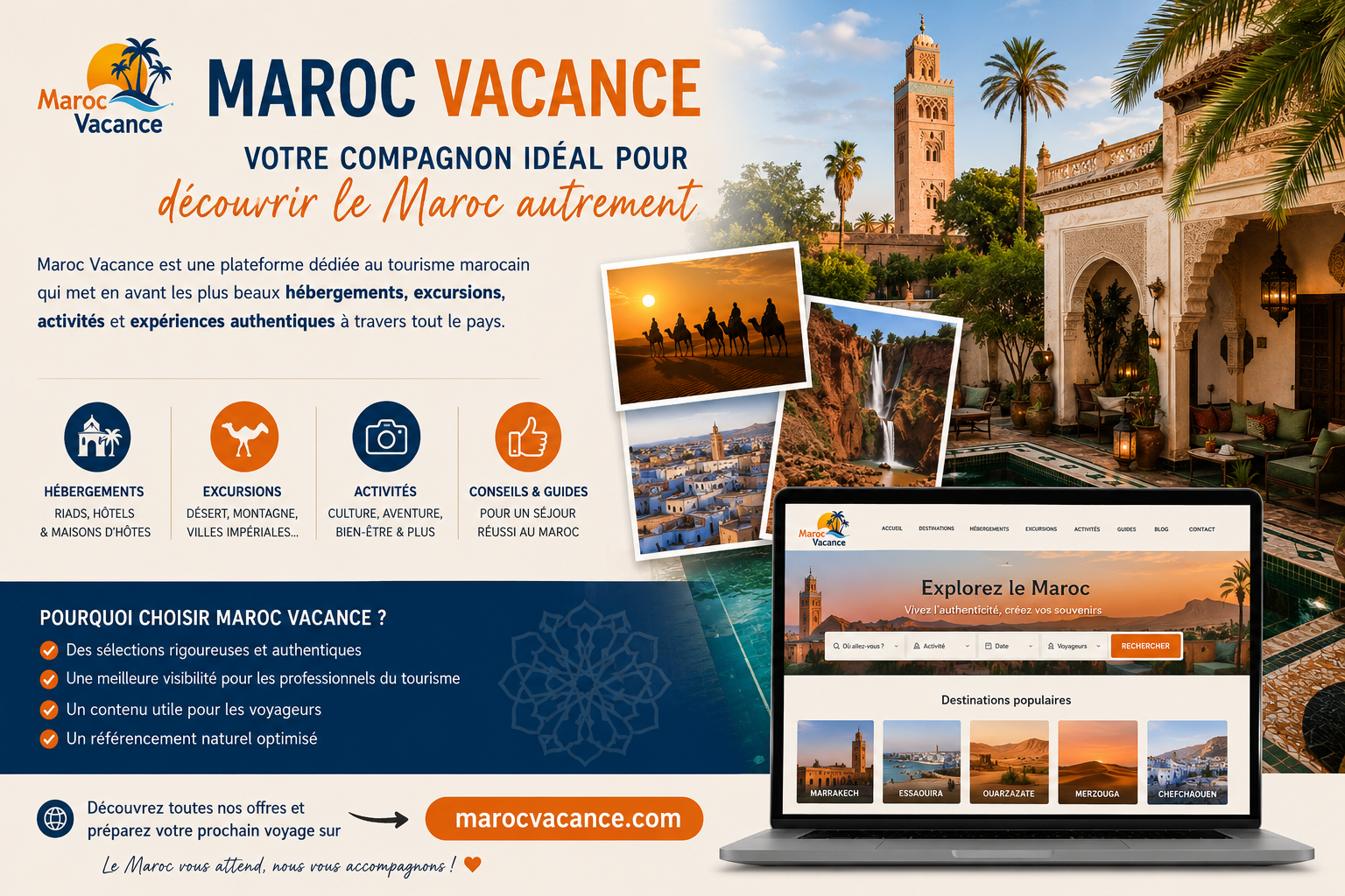 Maroc Vacance : une référence pour découvrir le Maroc autrement